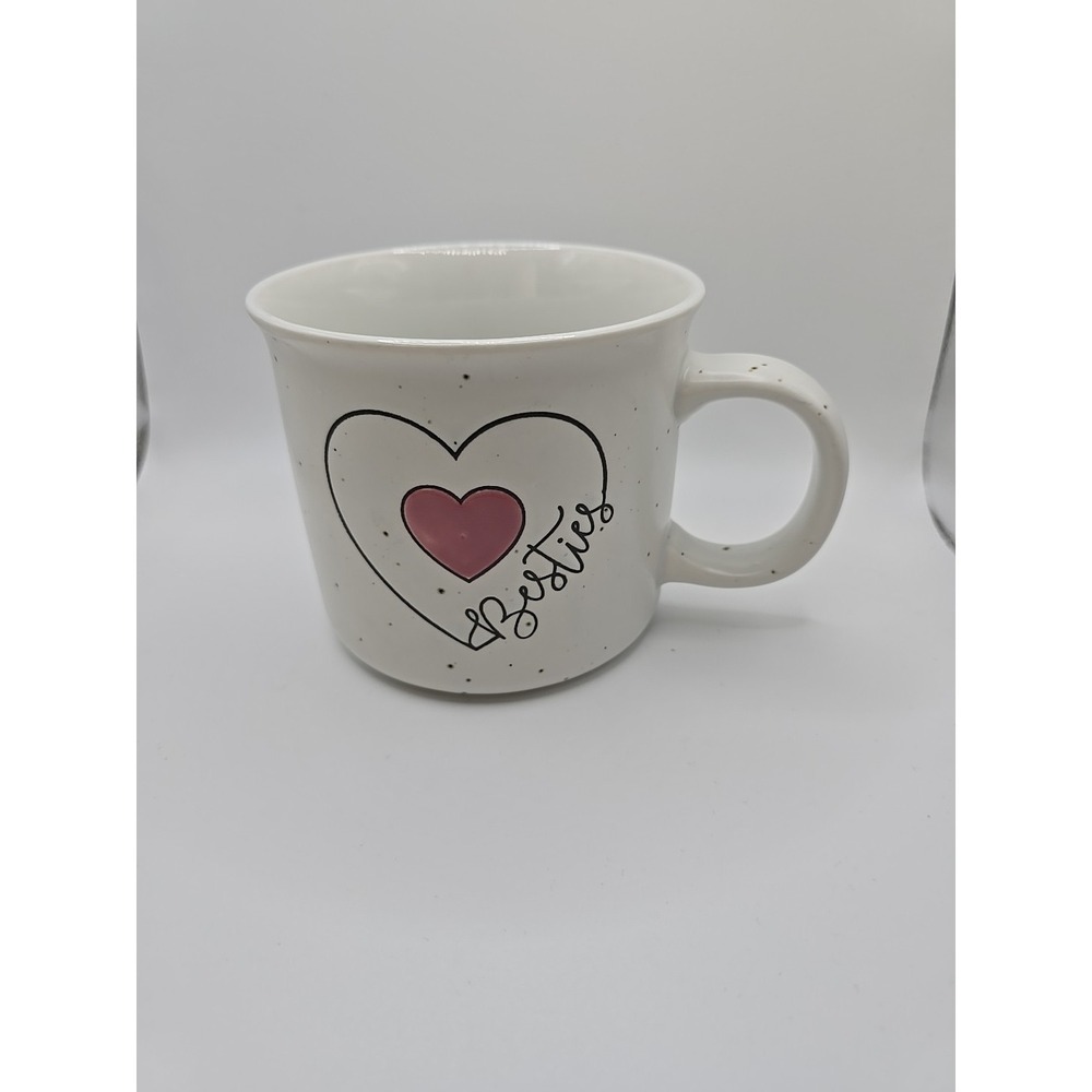 New Besties Best Friends Heart Love  Coffee Tea Mug 18 Oz‎ Double Side Print